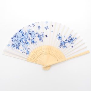 扇子(花柄)
