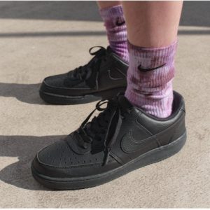 NIKE スニーカー ナイキ COURT VISION LO NN コート ビジョン MDH2987 002BLACK/BLACK メンズ