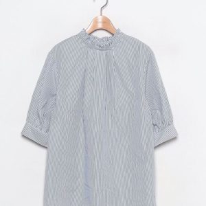 Discoat 「DISCOAT」 7分袖ブラウス FREE ブルー レディース