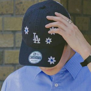 NEW ERA キャップ 帽子 「NEW ERA/ニューエラ」別注/9TWENTY フラワー刺繍キャップ メンズ レディース