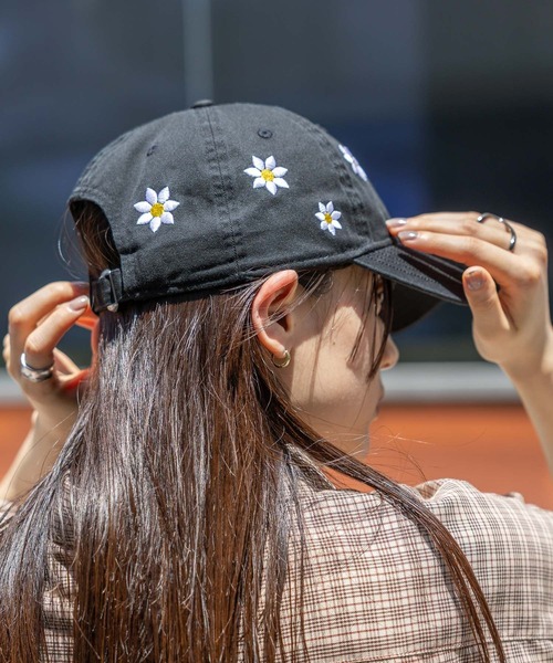 NEW ERA キャップ 帽子 「NEW ERA/ニューエラ」別注/9TWENTY フラワー刺繍キャップ メンズ レディース - 画像 (8)
