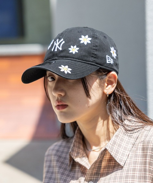 NEW ERA キャップ 帽子 「NEW ERA/ニューエラ」別注/9TWENTY フラワー刺繍キャップ メンズ レディース - 画像 (6)