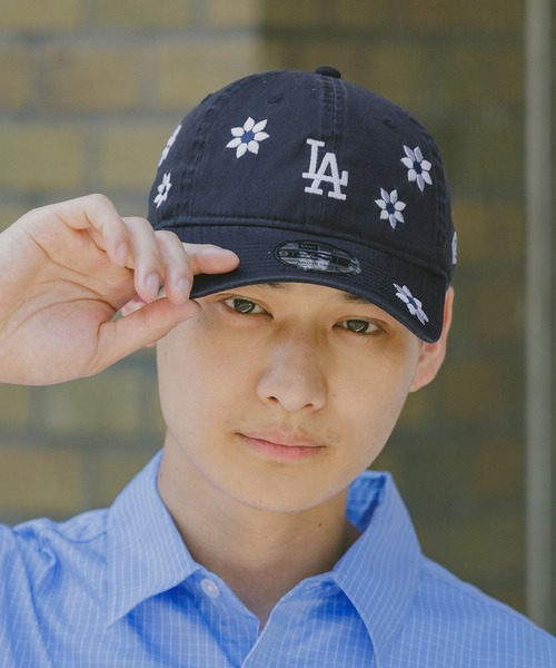 NEW ERA キャップ 帽子 「NEW ERA/ニューエラ」別注/9TWENTY フラワー刺繍キャップ メンズ レディース - 画像 (9)