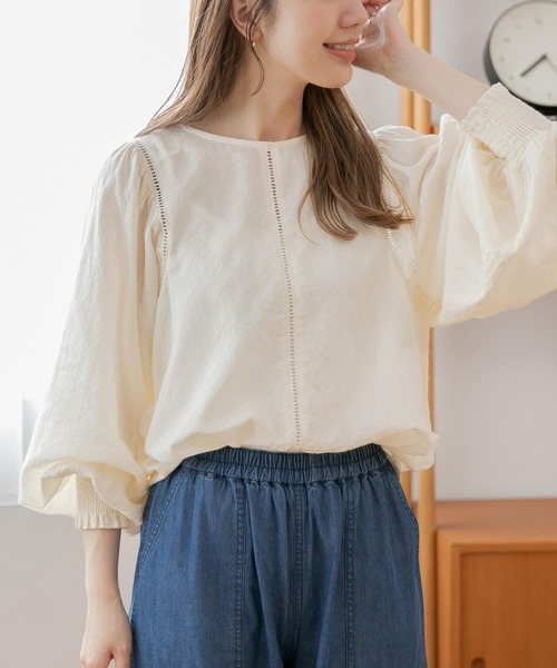 URBAN RESEARCH Sonny Label 「URBAN Label」 長袖ブラウス FREE ブラック レディース - 画像 (2)