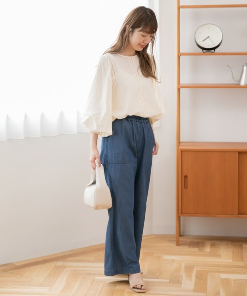 URBAN RESEARCH Sonny Label 「URBAN Label」 長袖ブラウス FREE ブラック レディース - 画像 (3)