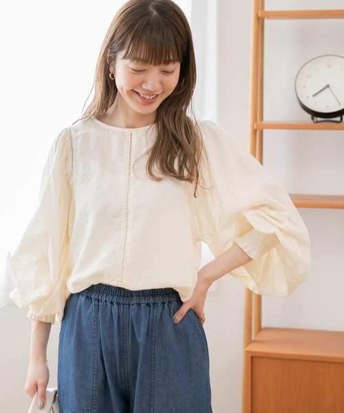 URBAN RESEARCH Sonny Label 「URBAN Label」 長袖ブラウス FREE ブラック レディース - 画像 (5)