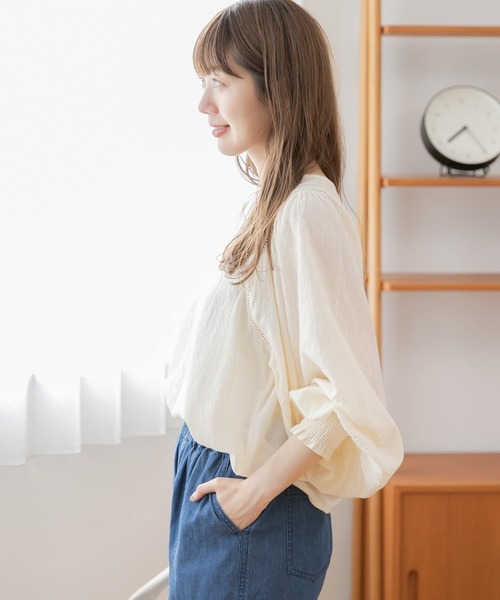 URBAN RESEARCH Sonny Label 「URBAN Label」 長袖ブラウス FREE ブラック レディース - 画像 (6)