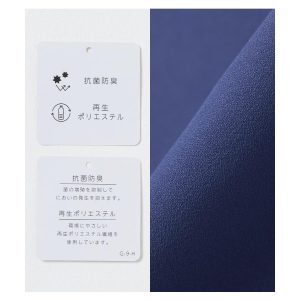 Honeys トップス ブラウス 長袖 ボウタイブラウス ボウタイ チュニック丈 無地 再生ポリエ ハニーズ チュニック丈ボウタイ