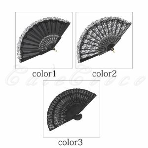 扇子 レディース ハンドファン レース 手持ち 折りたたみ 涼しい 飾り 観賞用 和装小物 ギフト 猛暑対策 女性用 夏物 21年夏新作 きれいめ おしゃれ