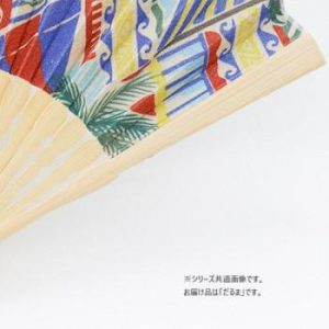 大西賢製販 Ripple プリント扇子 20cm だるま S19M-ST