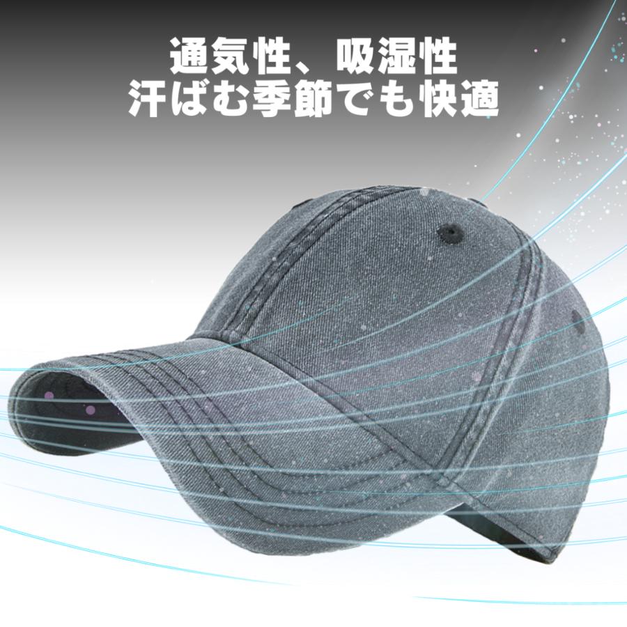 帽子 大きいサイズ キャップ デニム メンズ スポーツキャップ 大きめ 無地 レディース デニムキャップ 56~62cm