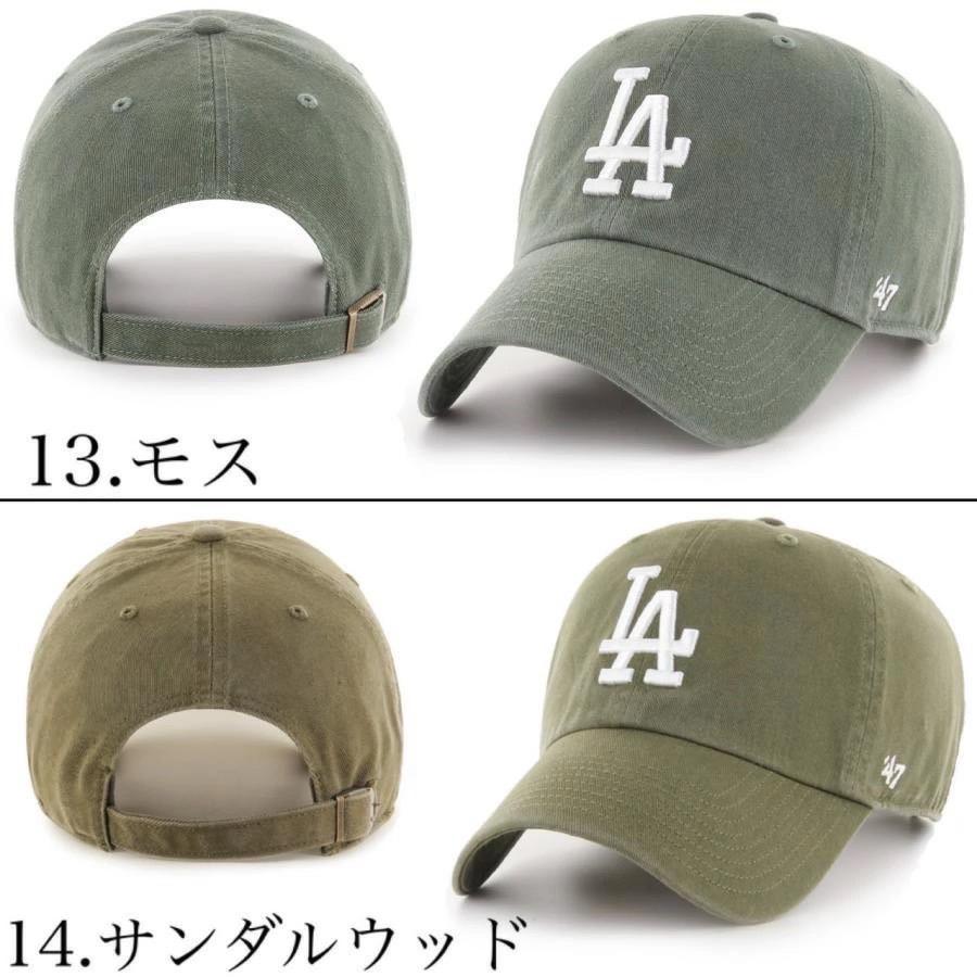 47 フォーティー セブン キャップ 帽子 RGW12GWS ドジャース LA ベースボールキャップ クリーンナップ 柔らか コットン 47BRAND DODGERS CLEAN UP - 画像 (9)